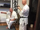 Küzdő edzés Shihan Furkó Kálmán 7. Dan mesterrel
