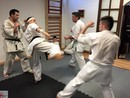 Küzdő edzés Shihan Furkó Kálmán 7. Dan mesterrel