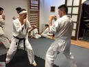 Küzdő edzés Shihan Furkó Kálmán 7. Dan mesterrel