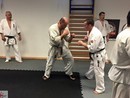 Küzdő edzés Shihan Furkó Kálmán 7. Dan mesterrel