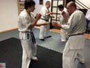 Küzdő edzés Shihan Furkó Kálmán 7. Dan mesterrel
