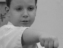 Gyerek tréning és K-1 rendszerű edzés Molnár Zolival