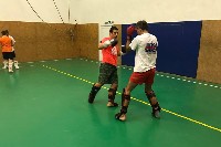 K-1 rendszerű tréning Molnár Zolival