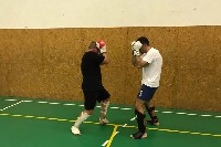 K-1 rendszerű tréning Molnár Zolival