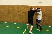 K-1 rendszerű tréning Molnár Zolival