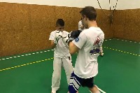 K-1 rendszerű tréning Molnár Zolival