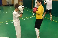 K-1 rendszerű tréning Molnár Zolival