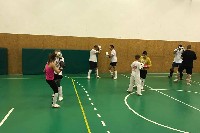 K-1 rendszerű tréning Molnár Zolival