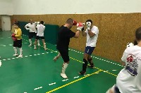 K-1 rendszerű tréning Molnár Zolival