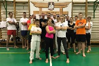 K-1 rendszerű tréning Molnár Zolival
