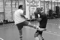 K-1 rendszerű tréning Molnár Zolival