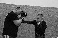 K-1 rendszerű tréning Molnár Zolival