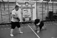 K-1 rendszerű tréning Molnár Zolival