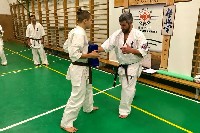 Sensei Gottfried Sándor ismét Seishin Dojoban