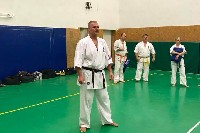 Sensei Gottfried Sándor ismét Seishin Dojoban