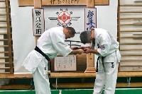 Sensei Gottfried Sándor ismét Seishin Dojoban