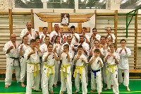 Sensei Gottfried Sándor ismét Seishin Dojoban
