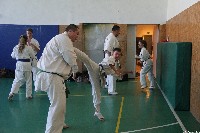 Felkészítő edzés a Seishin Dojoban és Enikő, Kata, Márk szülinapját is megünnepeltük