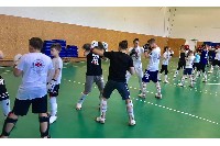 K-1 rendszerű edzés Molnár Zolival a Seishin Dojoban