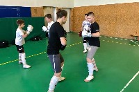 K-1 rendszerű edzés Molnár Zolival a Seishin Dojoban