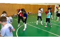K-1 rendszerű edzés Molnár Zolival a Seishin Dojoban