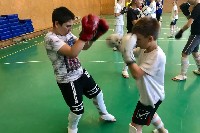 K-1 rendszerű edzés Molnár Zolival a Seishin Dojoban