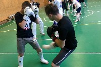 K-1 rendszerű edzés Molnár Zolival a Seishin Dojoban