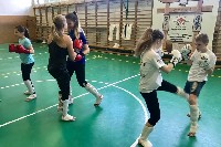 K-1 rendszerű edzés Molnár Zolival a Seishin Dojoban
