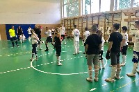 K-1 rendszerű edzés Molnár Zolival a Seishin Dojoban