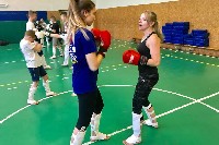 K-1 rendszerű edzés Molnár Zolival a Seishin Dojoban