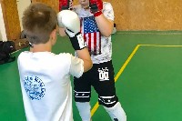 K-1 rendszerű edzés Molnár Zolival a Seishin Dojoban