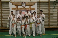 Kancho Gerard Gordeau 9. Dan az IBK vezetője edzést tart a Seishin Dojoban