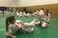 Küzdőtechnikai tréning Sensei Gottfried Sándor 3. Dan mesterrel