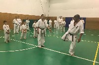 Küzdőtechnikai tréning Sensei Gottfried Sándor 3. Dan mesterrel