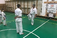 Küzdőtechnikai tréning Sensei Gottfried Sándor 3. Dan mesterrel