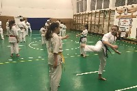 Küzdőtechnikai tréning Sensei Gottfried Sándor 3. Dan mesterrel