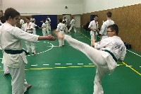 Küzdőtechnikai tréning Sensei Gottfried Sándor 3. Dan mesterrel
