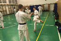 Küzdőtechnikai tréning Sensei Gottfried Sándor 3. Dan mesterrel