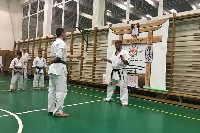 Küzdőtechnikai tréning Sensei Gottfried Sándor 3. Dan mesterrel