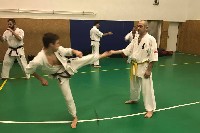 Küzdőtechnikai tréning Sensei Gottfried Sándor 3. Dan mesterrel