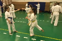 Küzdőtechnikai tréning Sensei Gottfried Sándor 3. Dan mesterrel