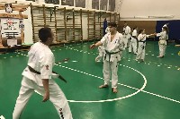 Küzdőtechnikai tréning Sensei Gottfried Sándor 3. Dan mesterrel