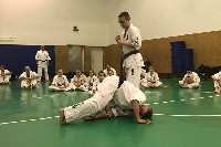 Küzdőtechnikai tréning Sensei Gottfried Sándor 3. Dan mesterrel