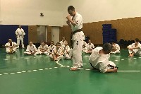 Küzdőtechnikai tréning Sensei Gottfried Sándor 3. Dan mesterrel