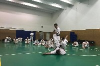 Küzdőtechnikai tréning Sensei Gottfried Sándor 3. Dan mesterrel