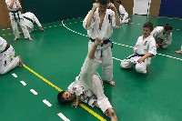 Küzdőtechnikai tréning Sensei Gottfried Sándor 3. Dan mesterrel