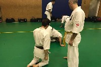 Küzdőtechnikai tréning Sensei Gottfried Sándor 3. Dan mesterrel