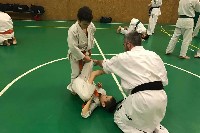 Küzdőtechnikai tréning Sensei Gottfried Sándor 3. Dan mesterrel