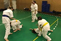 Küzdőtechnikai tréning Sensei Gottfried Sándor 3. Dan mesterrel