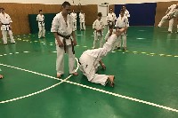 Küzdőtechnikai tréning Sensei Gottfried Sándor 3. Dan mesterrel